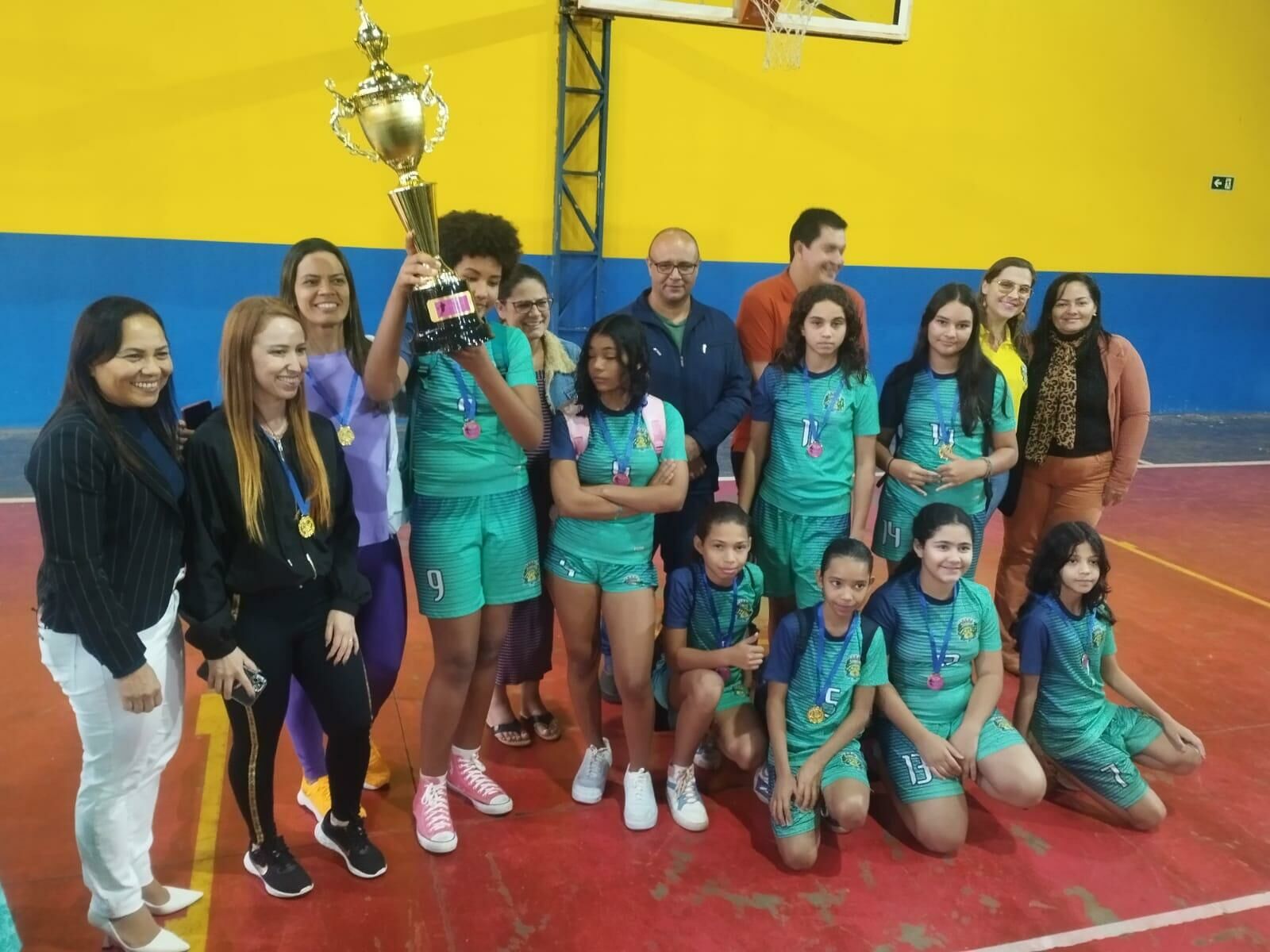 Imagem de compartilhamento para o artigo Jogos Escolares de Costa Rica Movimentam Basquete Juvenil; conheça os campeões da MS Todo dia
